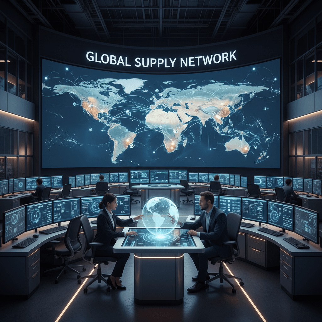 Global supplier network operations center
