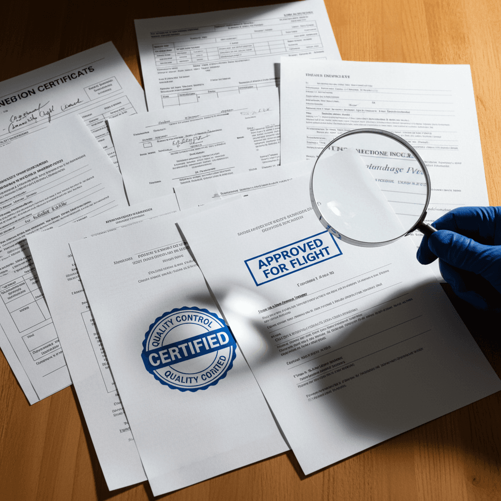 Complete parts compliance documentation